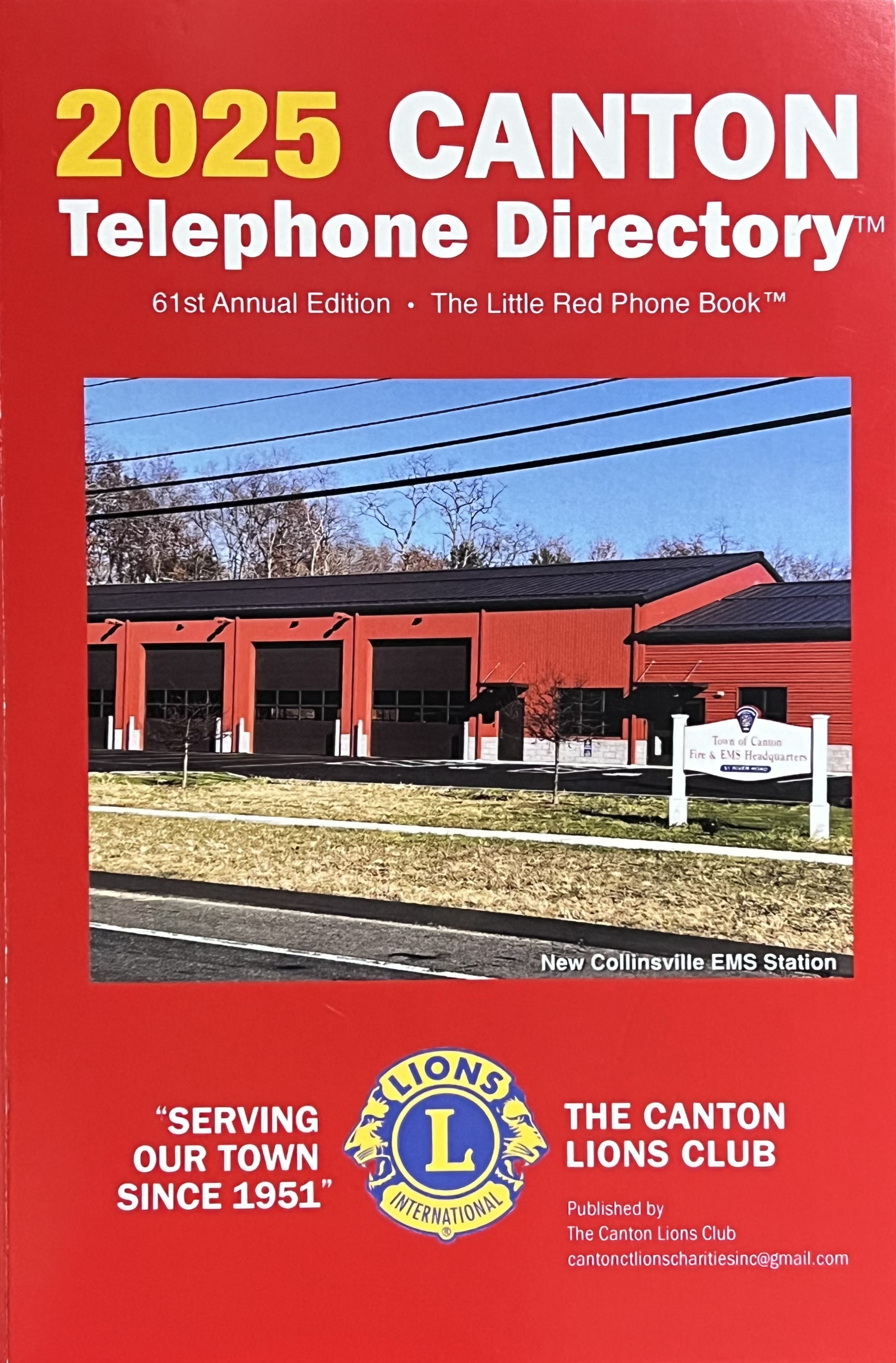 The Little Red Phone Book Cover
